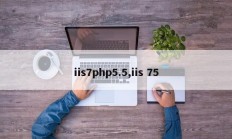 iis7php5.5,iis 75