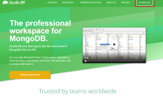 使用MongoDB可视化工具Studio 3T（CRUD）