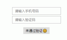 css show 操作-表单验证 
