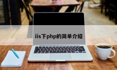 iis下php的简单介绍