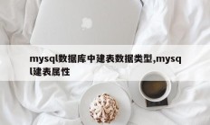 mysql数据库中建表数据类型,mysql建表属性