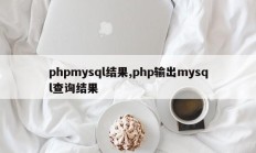 phpmysql结果,php输出mysql查询结果