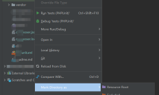 Lumen 单元测试：测试源 PHPStorm 多项目下的 Root 设置 