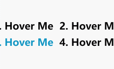 CSS Text-Shadow Text-shadow 悬停效果 