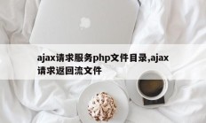 ajax请求服务php文件目录,ajax请求返回流文件