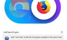 由于新的 HTML 规范，Firefox 改变了搜索引擎的添加方式