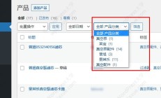 WordPress开发：为自定义文章类型添加后台分类过滤