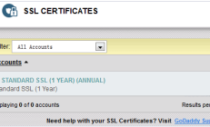 GoDaddy SSL证书安装图文教程（2019版）