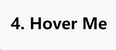 CSS 文本阴影 text-shadow 悬停效果