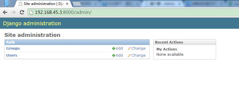 Django Admin：基于 web 的自动化管理工具
