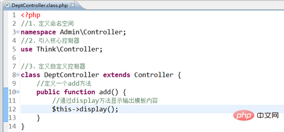 thinkphp中的模型是什么?