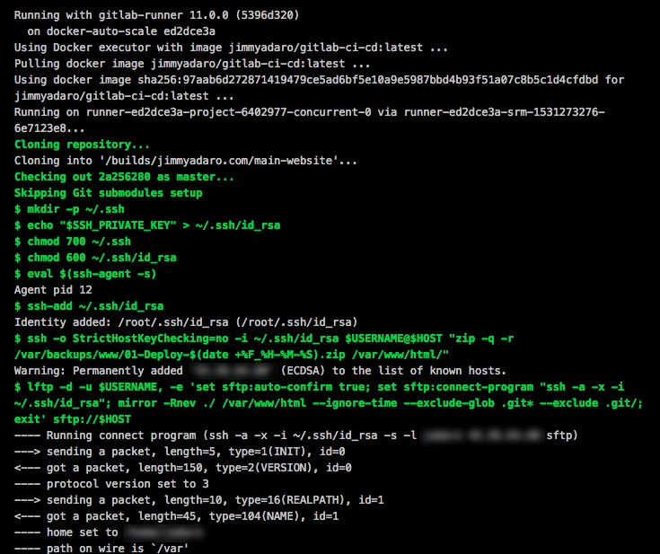 Docker镜像和GitLab的CI/CD工具构建一个Pipeline，在VPS/KVM Linux服务器进行部署
