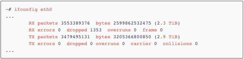 linux 系统 服务器应用程序UDP 丢包问题分析思路