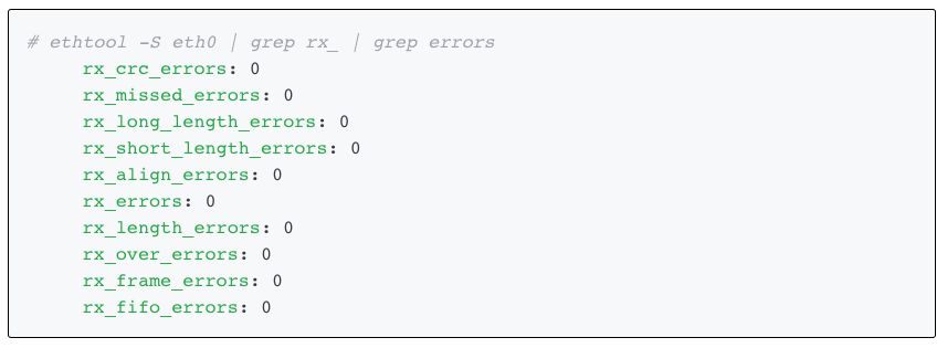 linux 系统 服务器应用程序UDP 丢包问题分析思路
