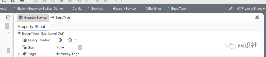 Niagara使用层级结构HierarchyService服务创建设备实体对象的数据模型