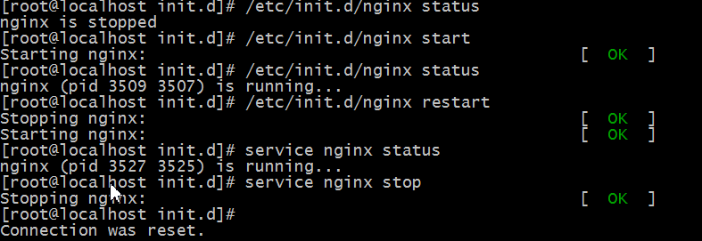 nginx安装环境准备、shell脚本开机自启动nginx服务