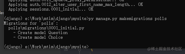 python django官方教程手把手：如何连接数据库？