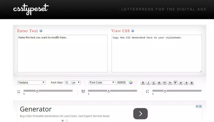 CSS3代码生成器，10个顶级的免费用