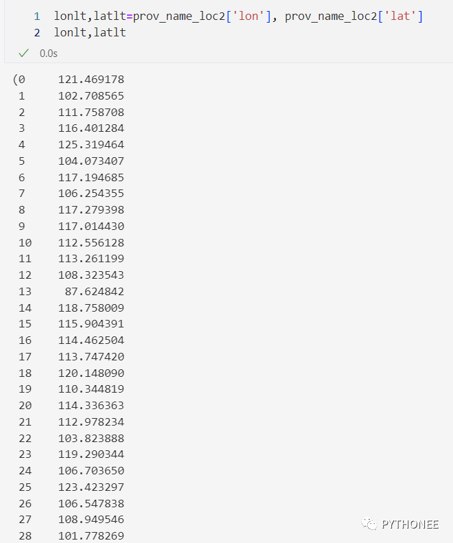 Python获取省(或市、县、企业)地理数据
