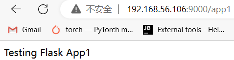 部署flask应用的全部流程和相关配置