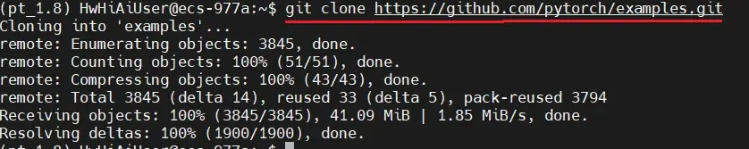 华为AI加速型ECS上安装Pytorch和Tensorflow框架