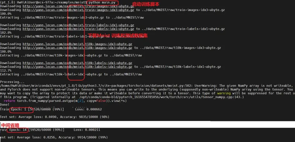 华为AI加速型ECS上安装Pytorch和Tensorflow框架