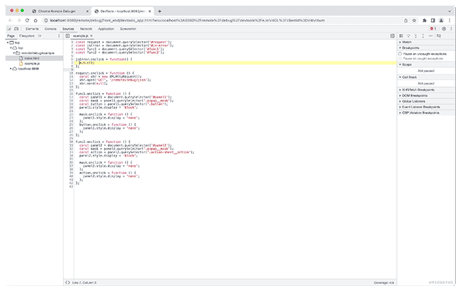 基于Chrome Devtools的远程调试实现