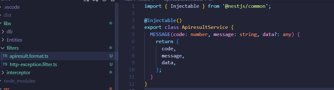 Vue3 + Nest 实现博客管理系统 后端篇(三):异常处理和格式化返回数据