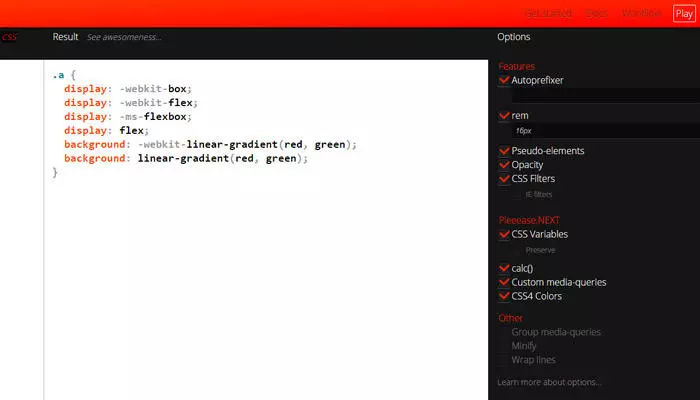 CSS3代码生成器，10个顶级的免费用