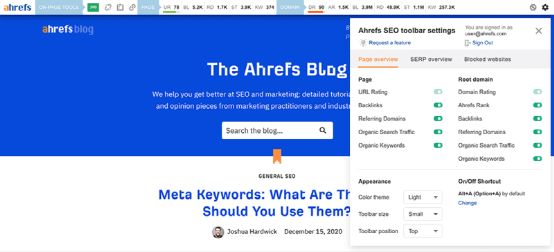 外贸网站优化必备的10个 Chrome SEO 扩展插件