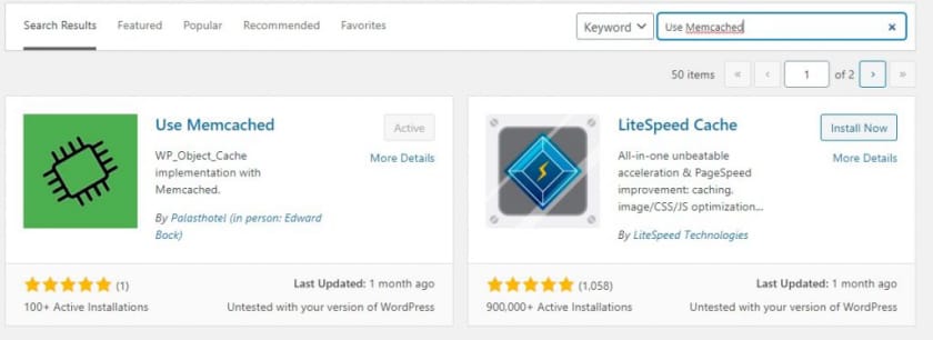 Memcached 内存缓存减少 WordPress 网站数据库负载