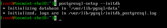 如何在RHEL 8中安装PostgreSQL和pgAdmin