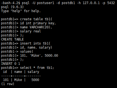 CentOS7 yum安装、访问配置使用PostgreSQL9.6