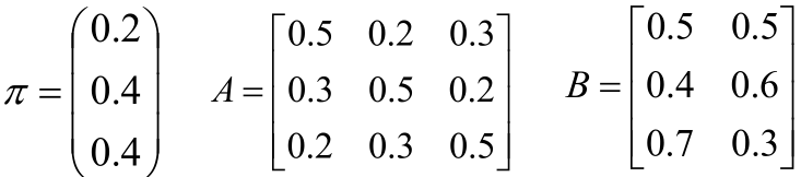 隐马尔可夫(HMM)概率学、前/后向算法、Viterbi算法