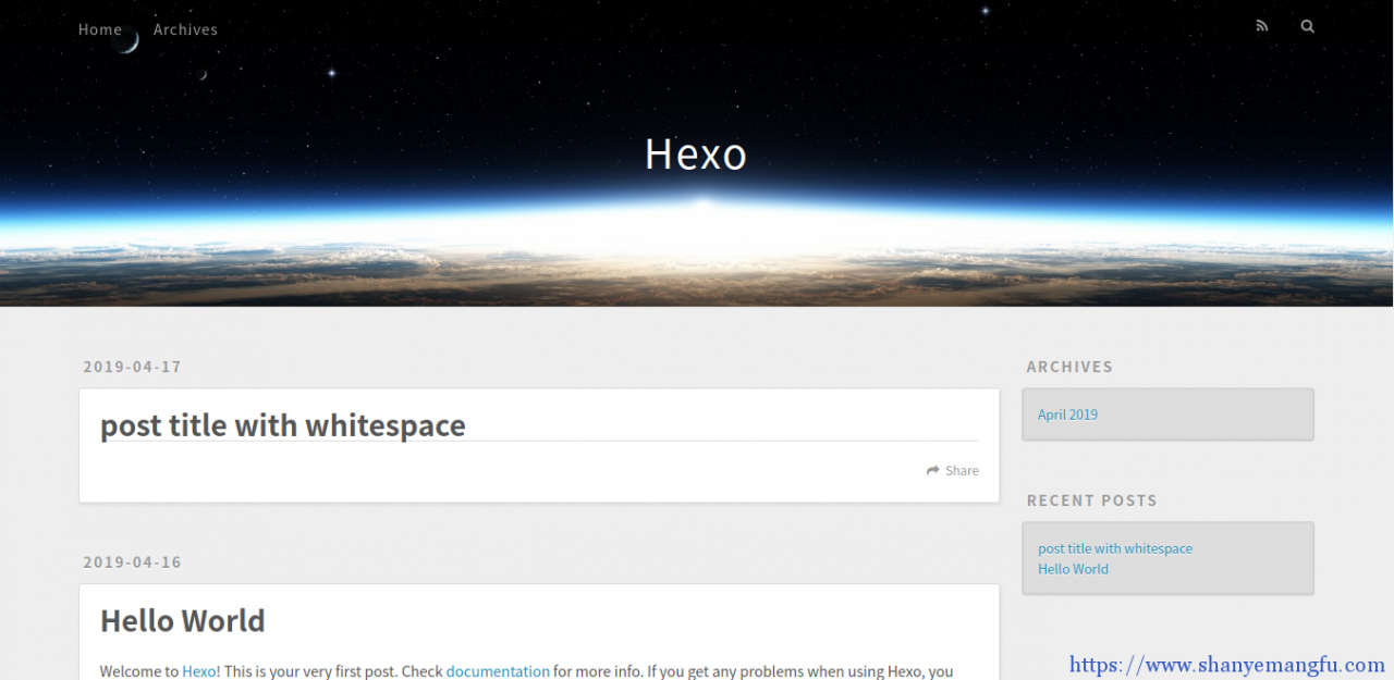 Deepin+宝塔面版配置Hexo静态博客折腾过程