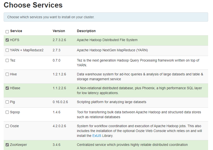 虚拟机VMware下centos7安装ambari并搭建hdp集群
