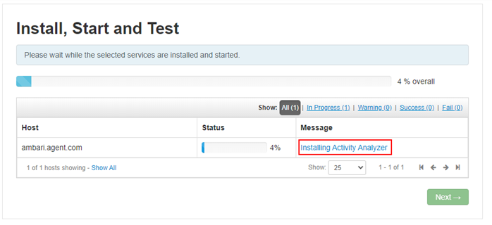 虚拟机VMware下centos7安装ambari并搭建hdp集群
