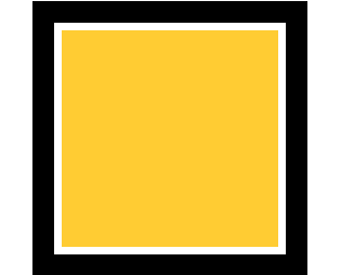 CSS 负值技巧：outline-offset 实现加号和单侧投影