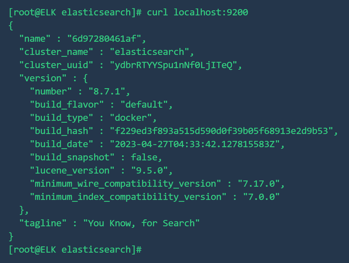 使用docker部署ELK日志框架