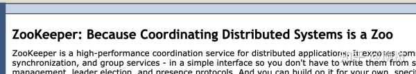 Zookeeper 到底是什么，为什么在分布式系统里有无可替代的地位